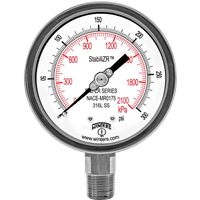 PN2-ZR NACE StabiliZR Pressure Gauge